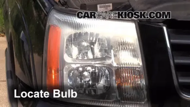 2003 Cadillac Escalade 6.0L V8 Luces Luz de marcha diurna (reemplazar foco)